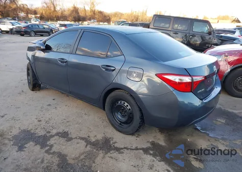 2016 Toyota Corolla Le z USA, uszkodzony, nr VIN 2T1BURHE2GC516328